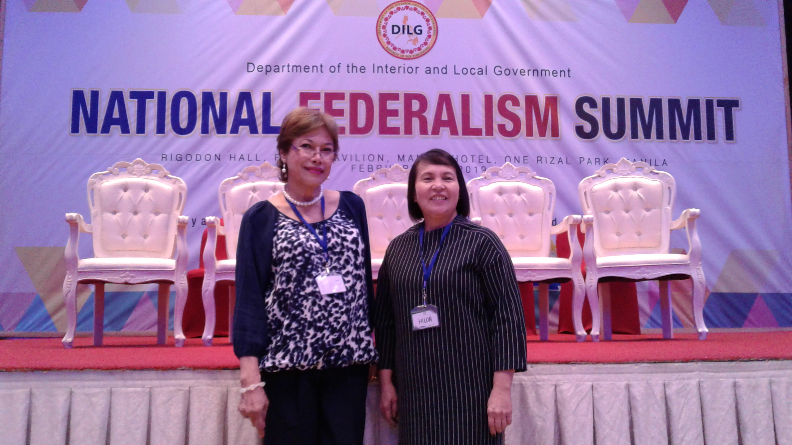 With Vice Chair of Philippine Jury Initiave