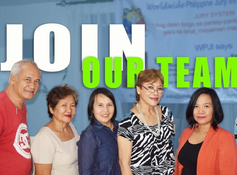 Philippine Jury Initiative Group Photo