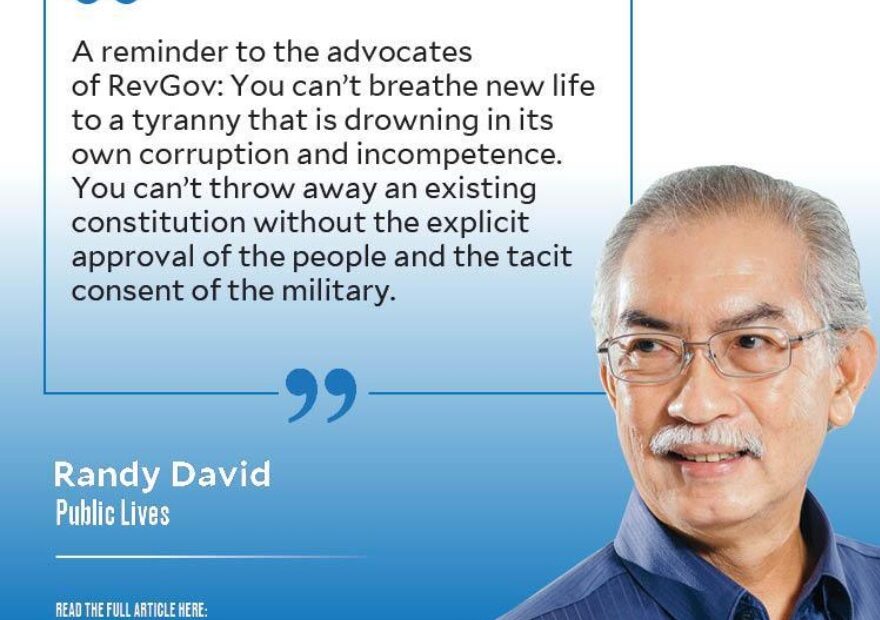 Randy David Tweeted Aug. 23, 2020